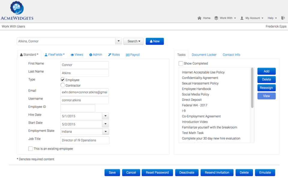 OnboardCentric Software - Adding new hires