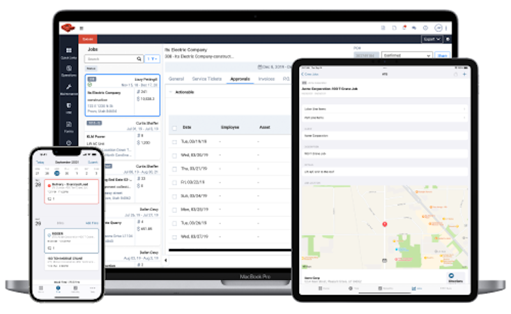 Redlist screenshot: Manage your team and company from anywhere using our reliable web and mobile apps.