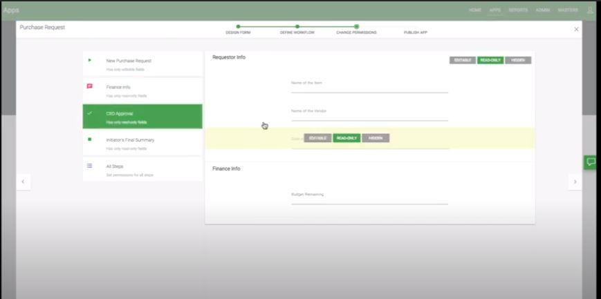 Kissflow Workflow Software - Kissflow Workflow permission management