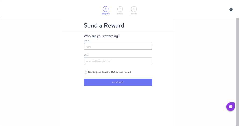 Wishlist send rewards