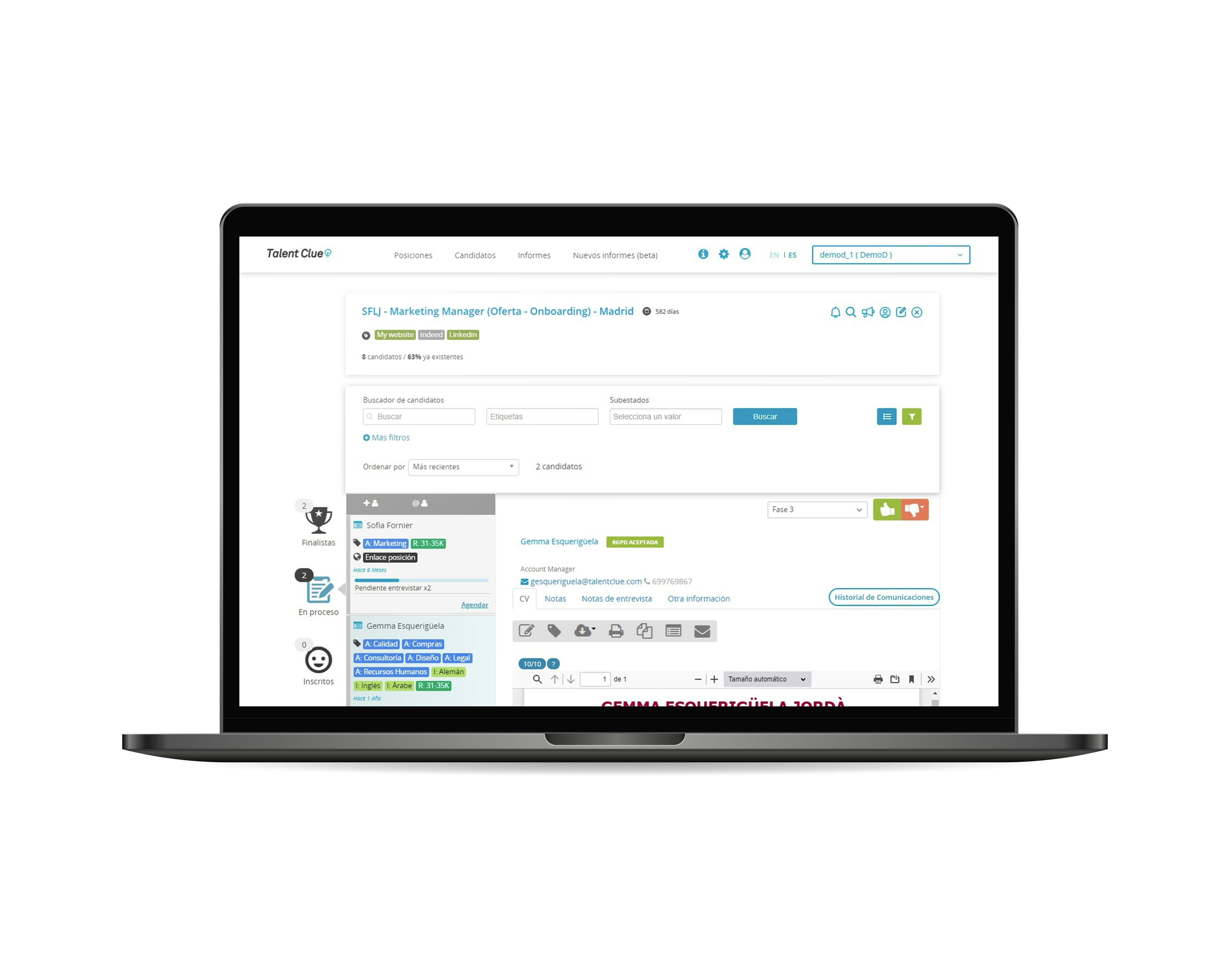 Talent Clue Software - 2