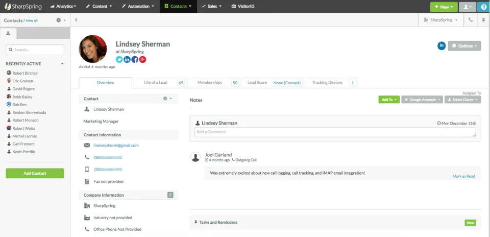 SharpSpring Software - 4