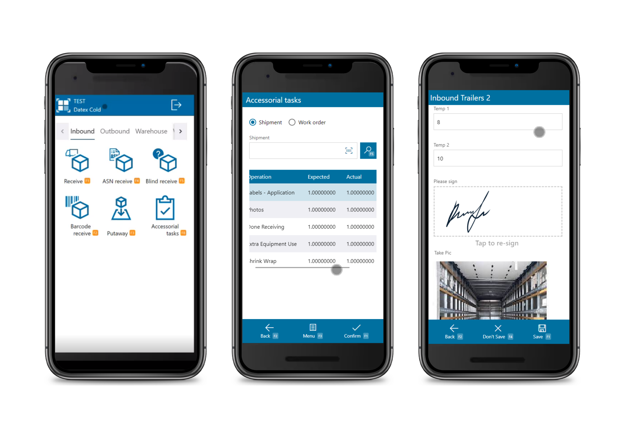 Datex Footprint 3PL WMS Software - Footprint Mobile on Apple devices

Imagine reporting damage right at the dock with a photo. How much time could that save your organization? The power and flexibility of Footprint Mobile is one you want to explore today.