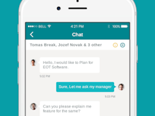 EyeOnTask Software - Chat with colleagues instantly, and from anywhere