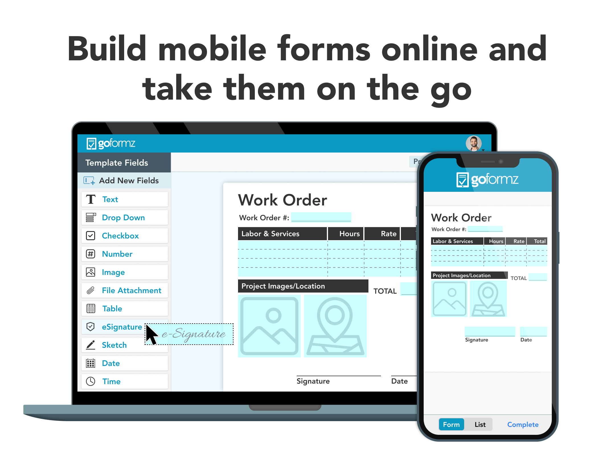 GoFormz Software - Build your mobile forms online and take them on the go with you.