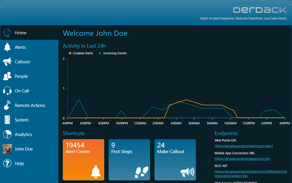 DERDACK Enterprise Alert Software - 2