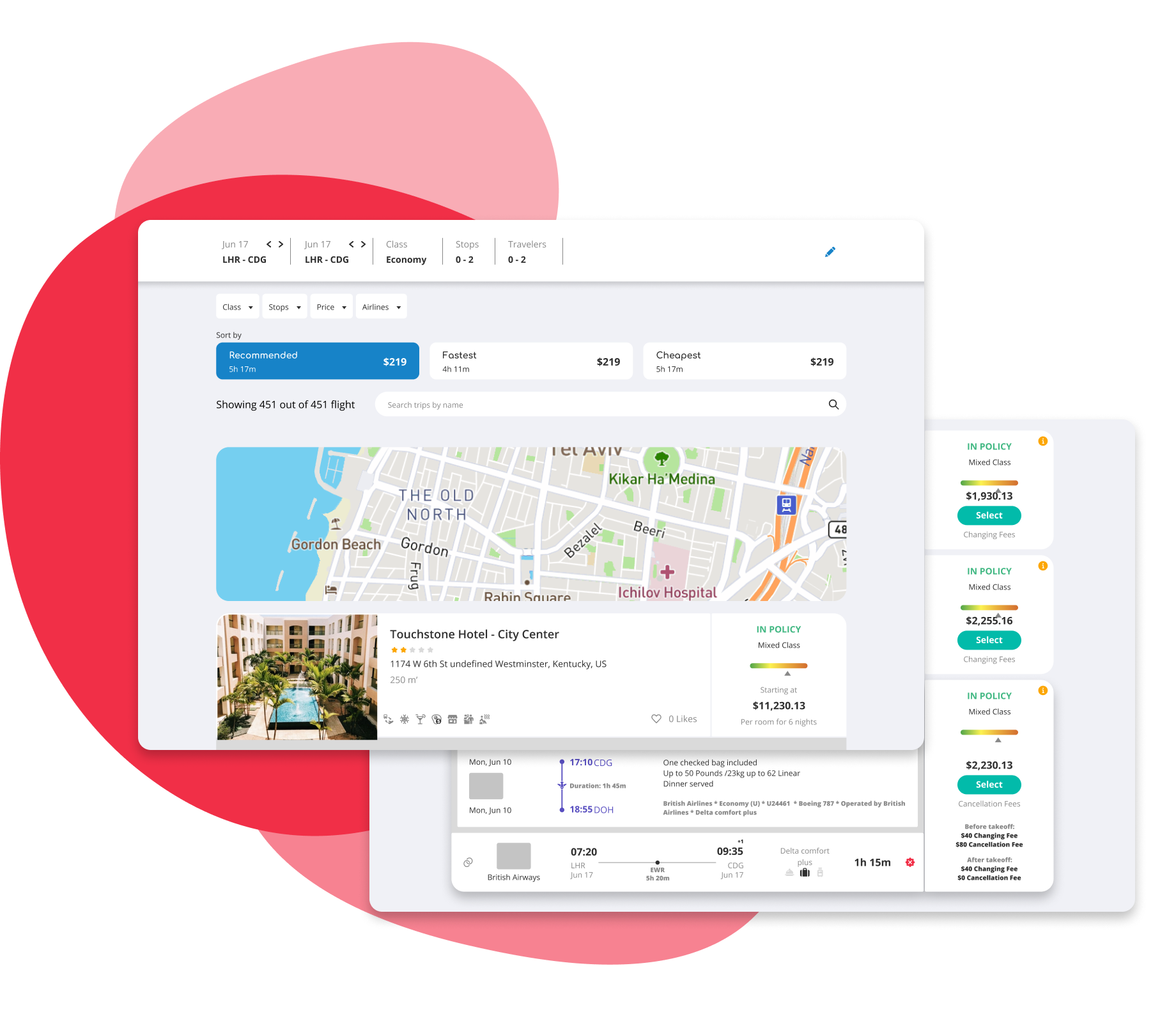 Hotel search