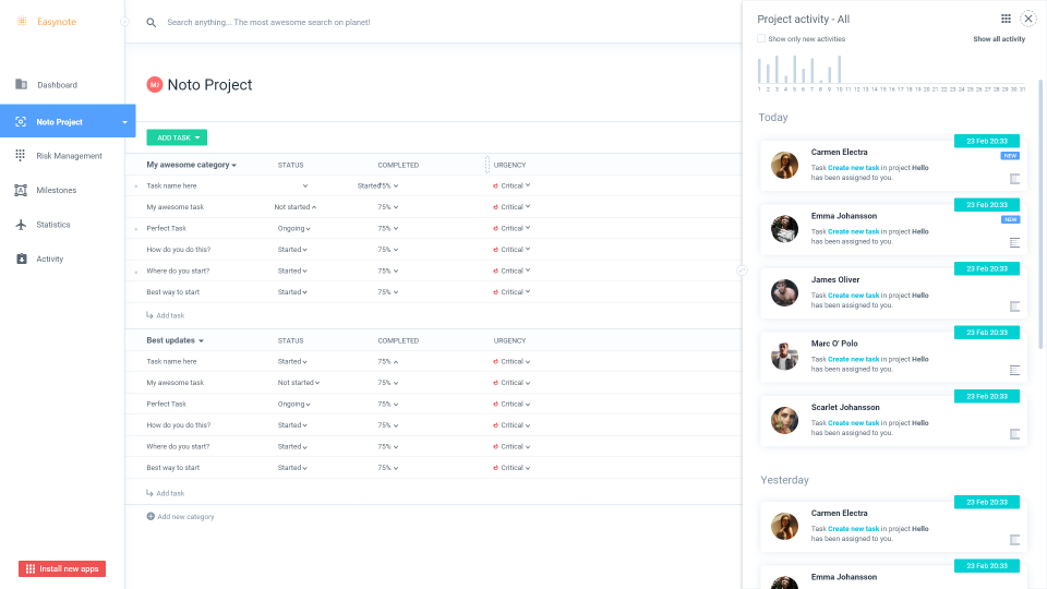 Easynote Software - 5