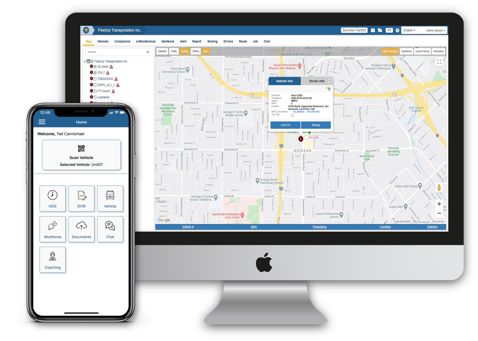 FleetUp screenshot: FleetUp Platform