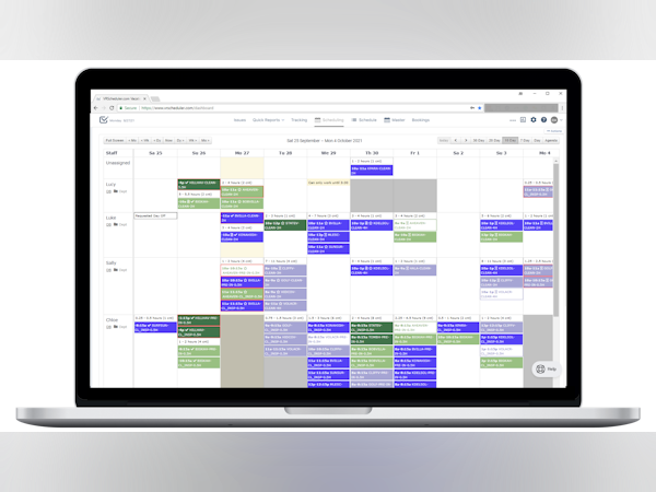 Operto Teams Software - Scheduling Calendar