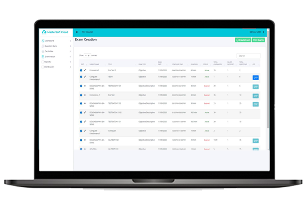 MasterSoft Online Examination Software Software - 3