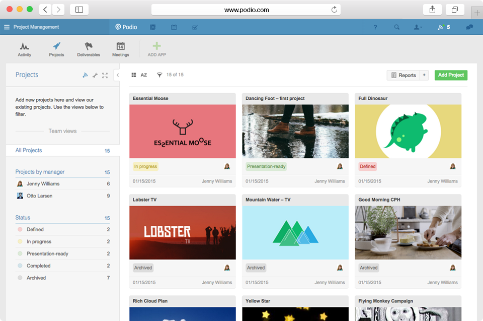 Podio Software - 3