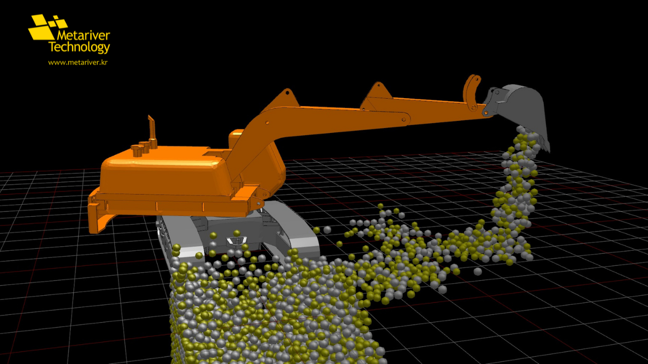 Samadii is equipped with the DEM method to calculate particles and high-performance computing HPC for effective and accurate simulation analysis.