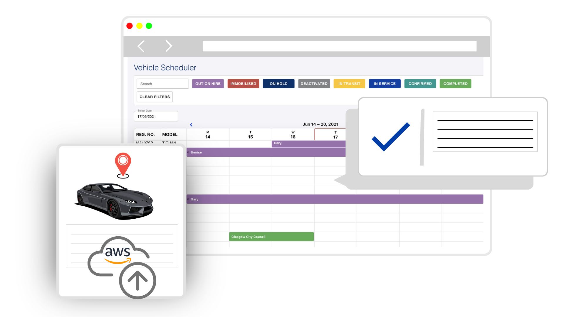 Automated Fleet Scheduling - Connect Real Time Availability to improve utilisation and revenue