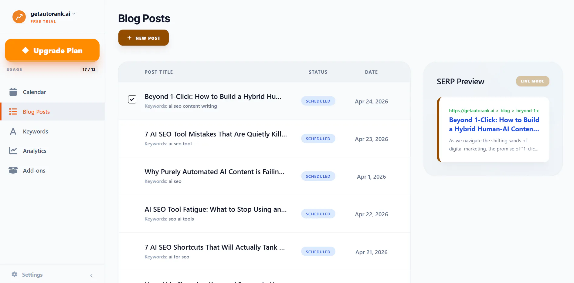 Autorank Pricing, Cost & Reviews - Capterra UK 2026