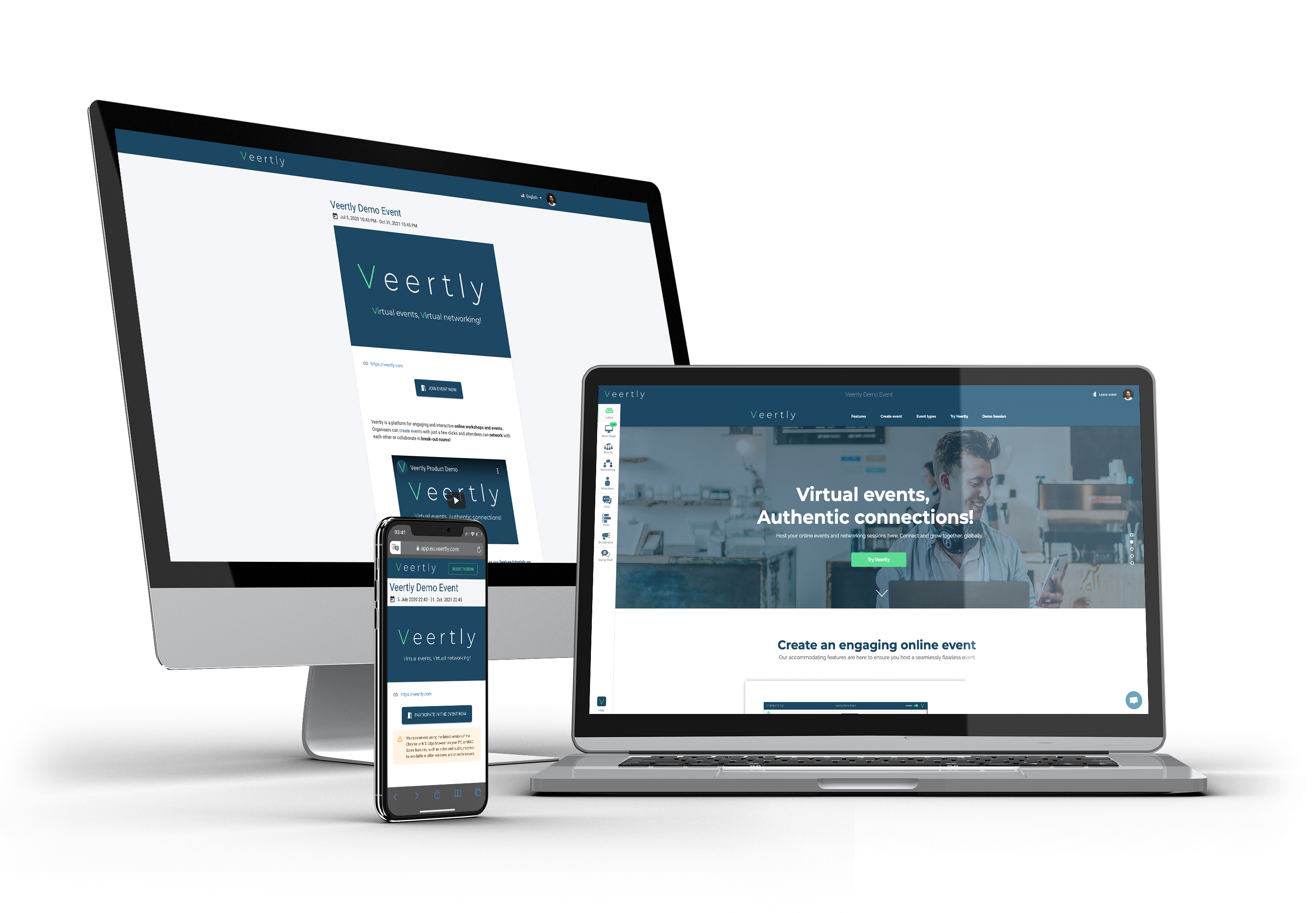 Veertly screenshot: Veertly is the best virtual event platform