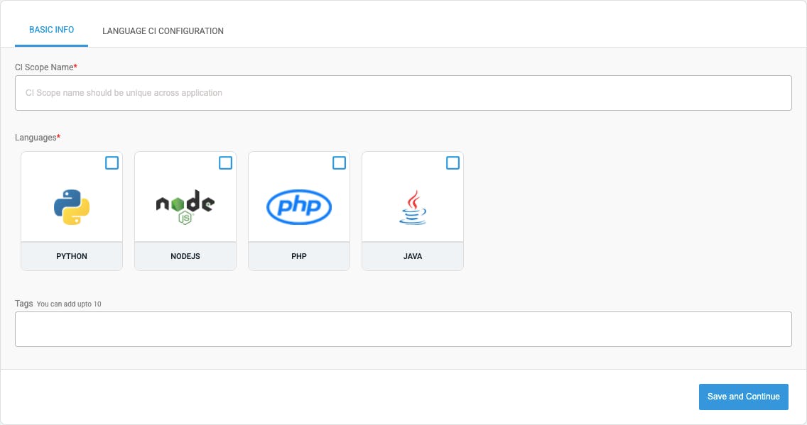 BuildPiper Software - Multi Language CI