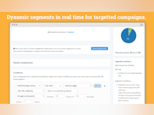 ContactPigeon Software - Target campaigns using dynamic segments