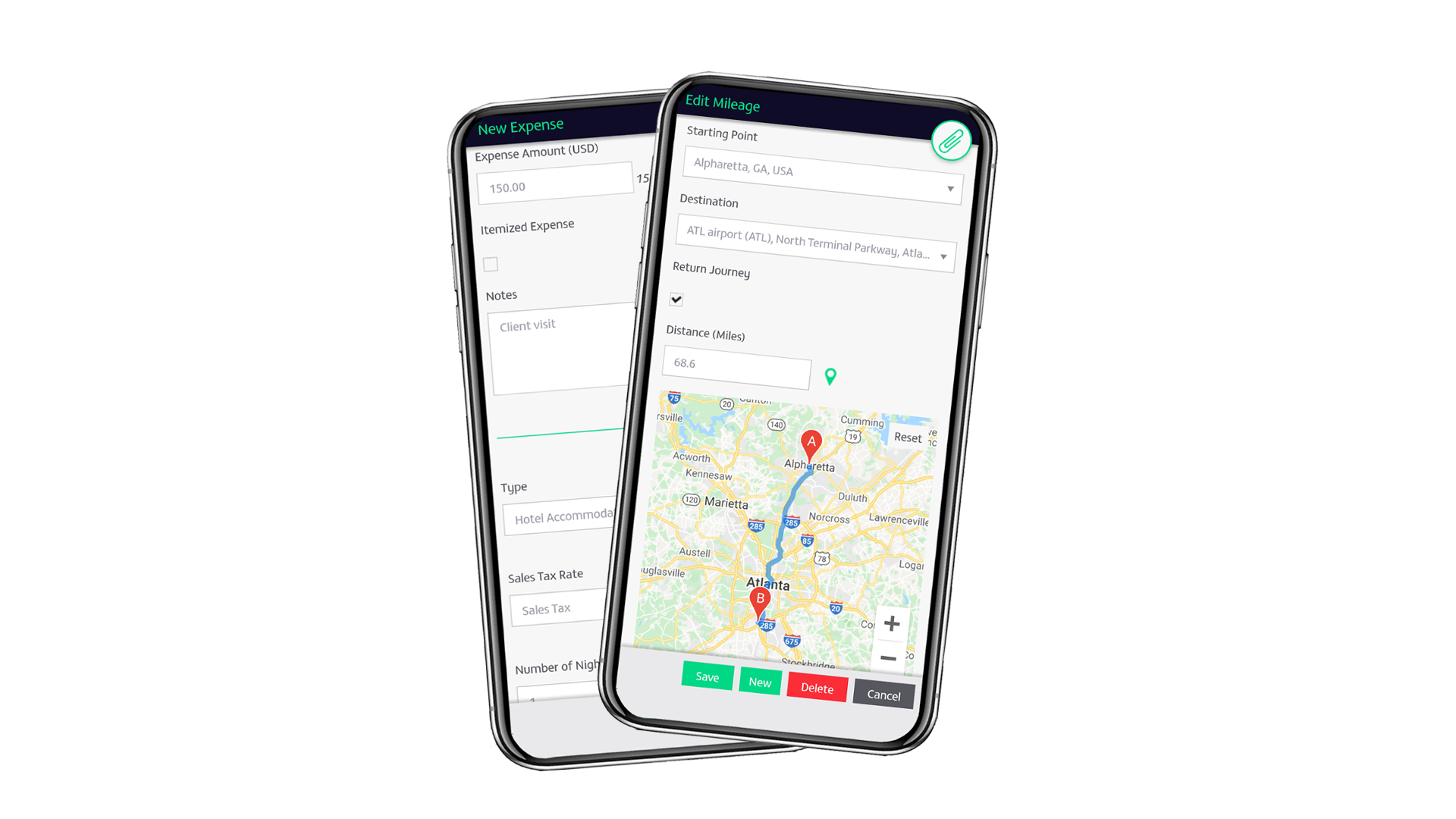 Zetadocs Expenses screenshot: Capture: Expense reports are completely paperless: simply snap a photo of your receipt using our mobile app and submit on the app or any browser, on any device