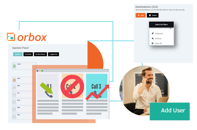 Orbox screenshot: Operator Panel
