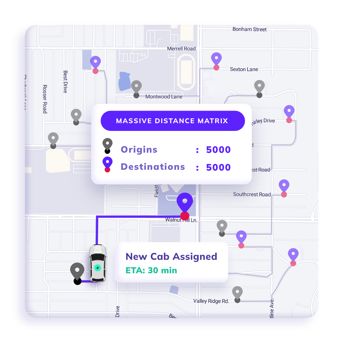 NextBillion.ai Software - Solve large-scale routing problems. Scale up without downtime or processing challenges.