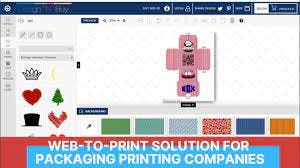 Packaging Design Software - Web to print packaging solution