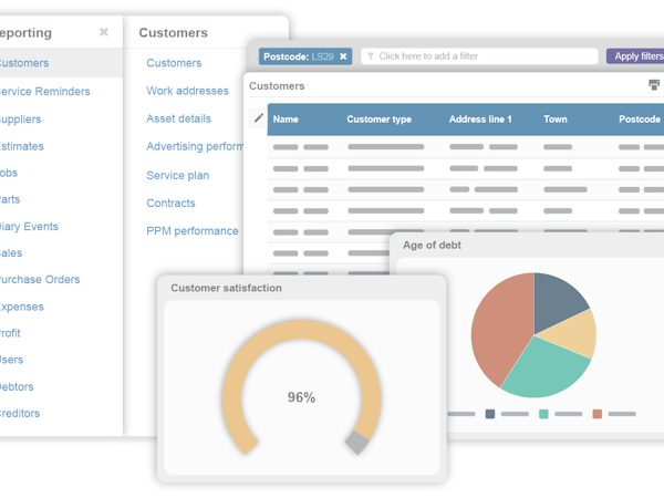Commusoft Software - Commusoft's Reports and Dashboard