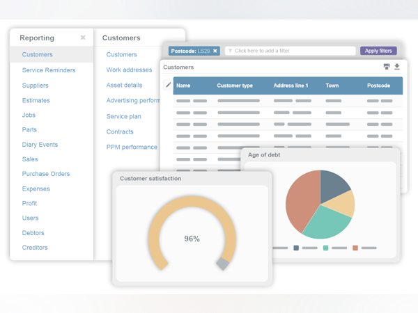 Commusoft Software - Commusoft's Reports and Dashboard