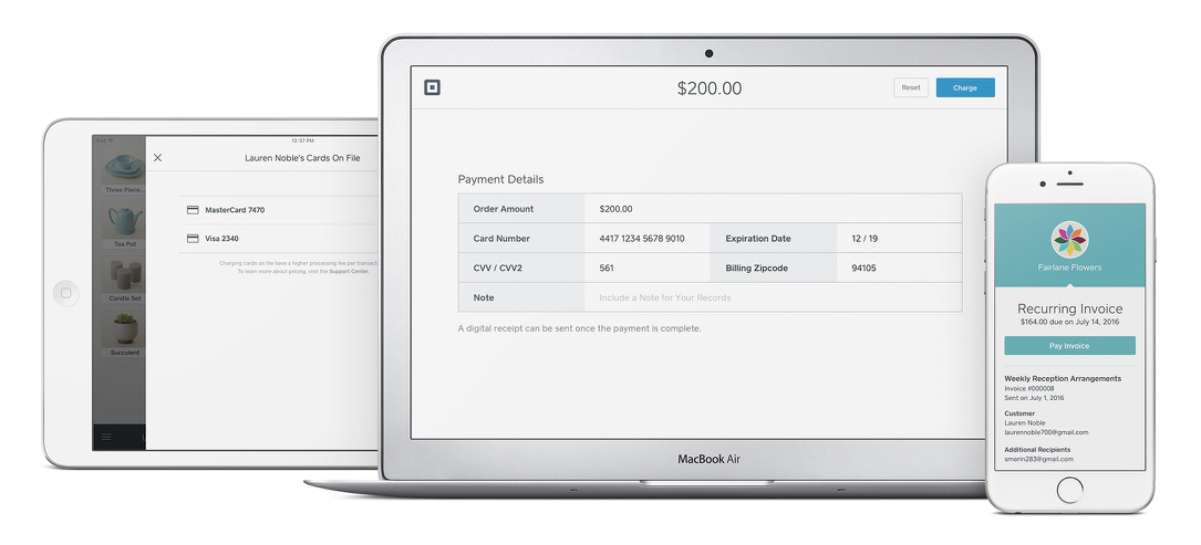 Square Payments Software - Take payments anywhere, from any device, and view payment details, recurring payments, cards on file, and more