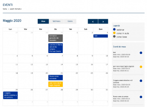 Learning Objects screenshot: Learning Objects view events
