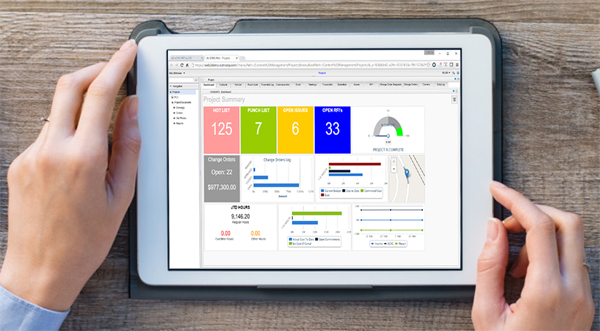 The project collaborator allows users to view project summaries and reports