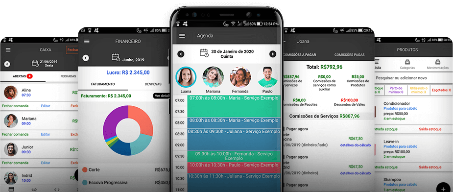Salon Soft screenshot: Salon Soft mobile application
