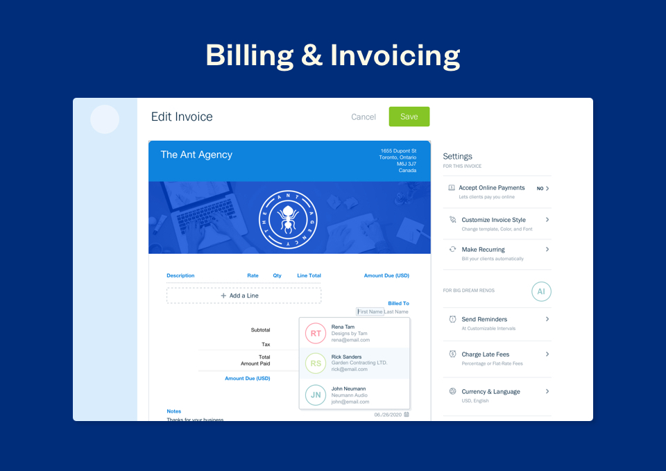 FreshBooks Pricing, Features, Reviews & Alternatives | GetApp