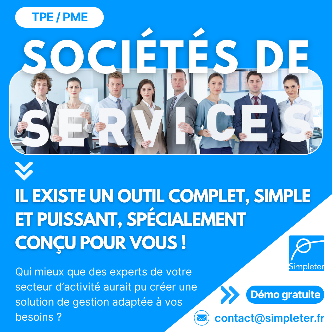 Simpleter Software - TPE / PME sociétés de services : Qui mieux que des experts de votre secteur d'activité aurait pu créer une solution de gestion adaptée à vos besoins ? Un outil complet, intuitif, simple et abordable !