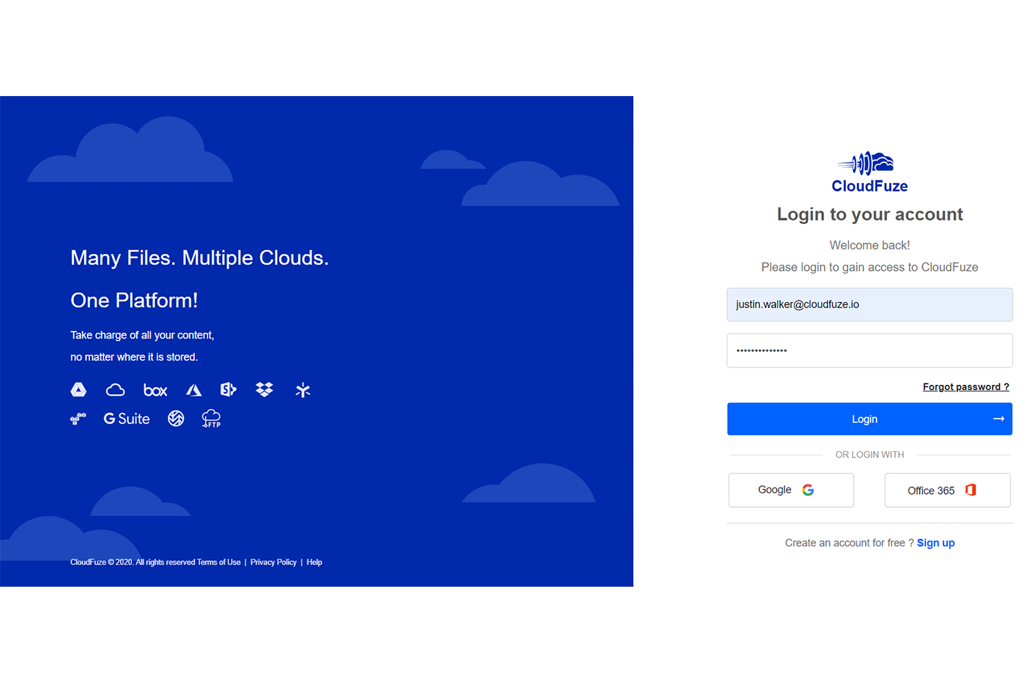 CloudFuze Webapp