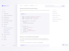 Algolia Software - Advanced front-end libraries, API clients, and extensive documentation to help developers build, deploy, and maintain with ease.