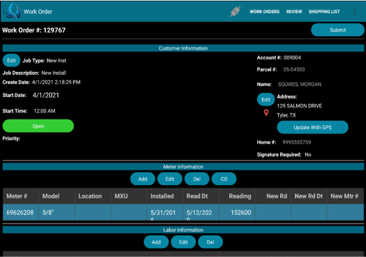 inHANCE Software - FieldHawk Dashboard