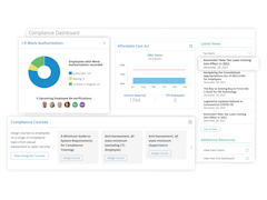 Paylocity Software - Paylocity's Compliance Dashboard will change the way you view compliance. Through its intuitive interface, stay on track with your company's data completeness and visualized important employee compliance items, all in one place. - thumbnail