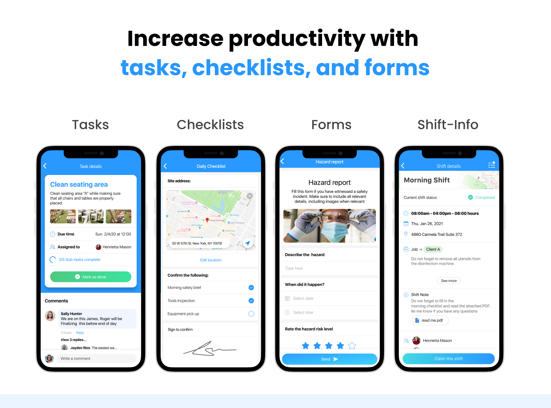 Connecteam Software - Increase productivity with tasks, checklists, and forms