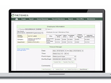 Netchex Software - Netchex monitors excessive absences, overtime, unscheduled work, and uses archived data to forecast labor costs