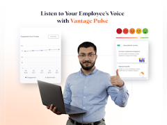 Vantage Circle Software - Real-time employee feedback, actionable data, increased performance, customizable theme-based surveys, 360 survey management, intuitive data visualization and analysis. Pulse lets you do all these and more with our people-first survey tool. - thumbnail