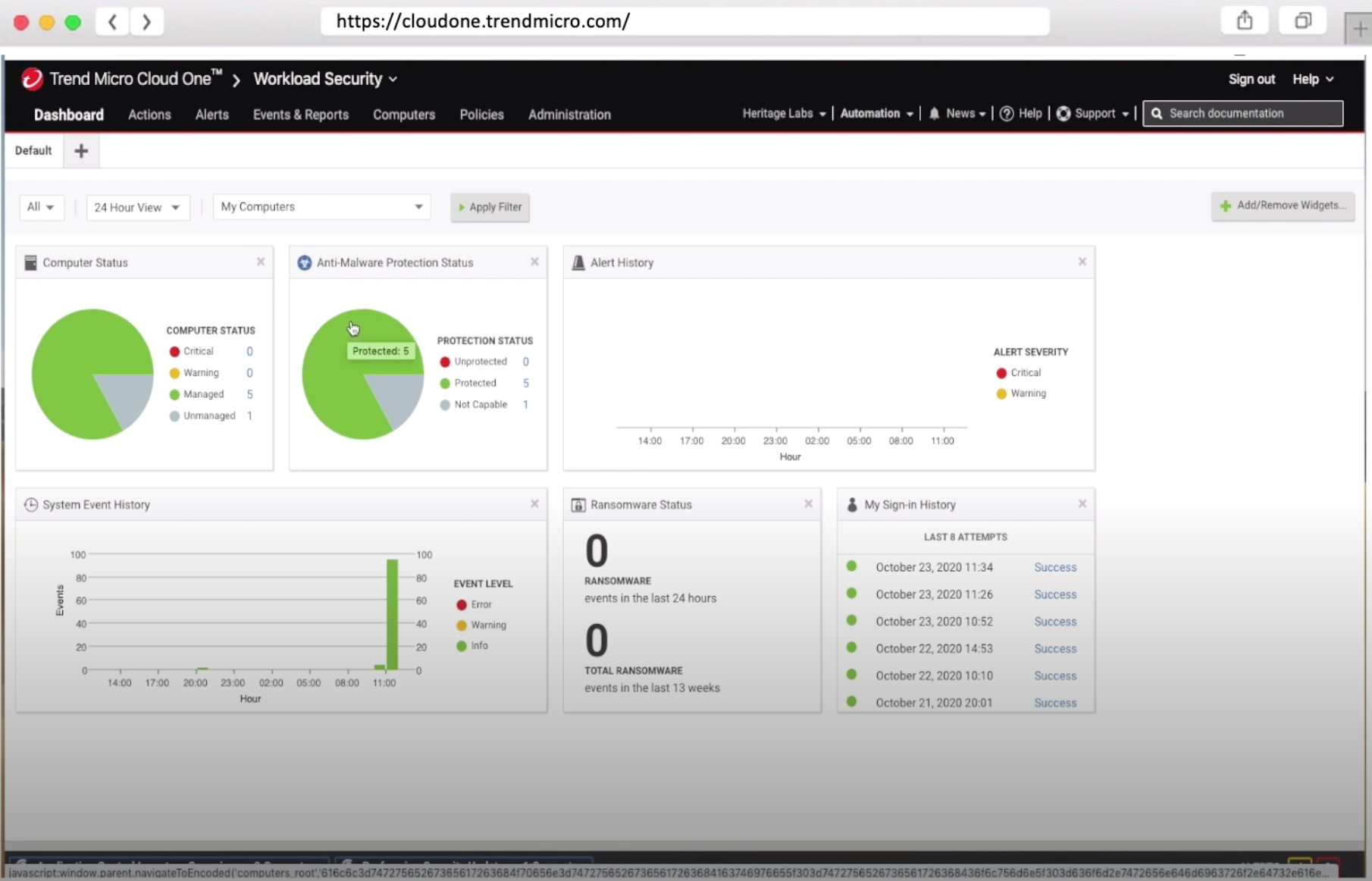 Trend Micro Cloud One Logiciel - 3