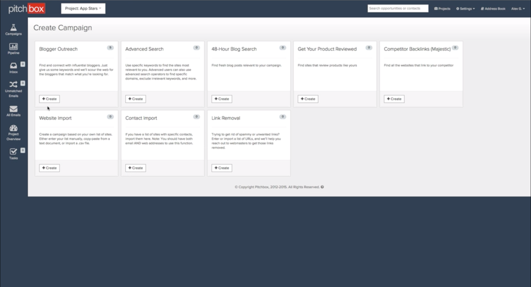 Pitchbox product features