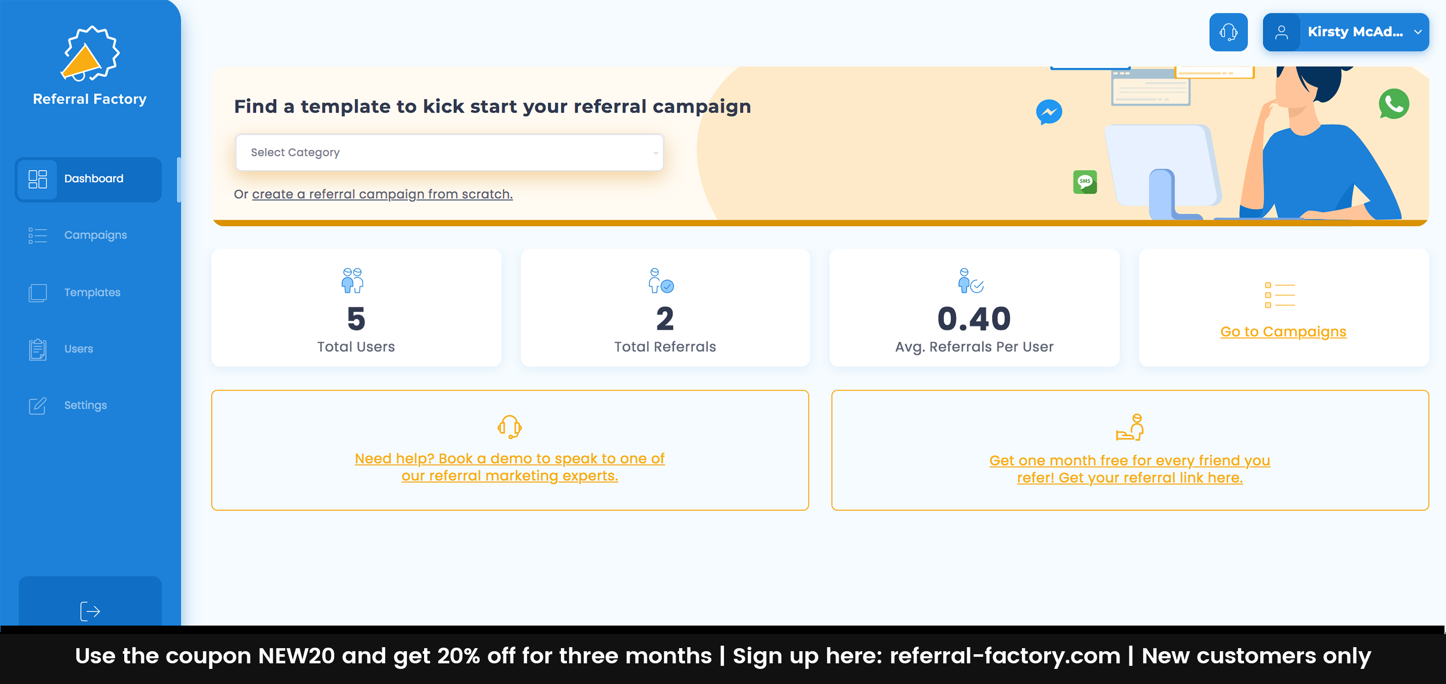 Referral Factory Dashboard-thumb