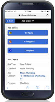 DSM screenshot: DSM Mobile