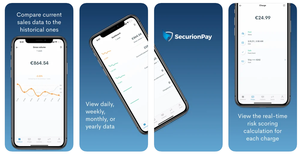 SecurionPay mobile app