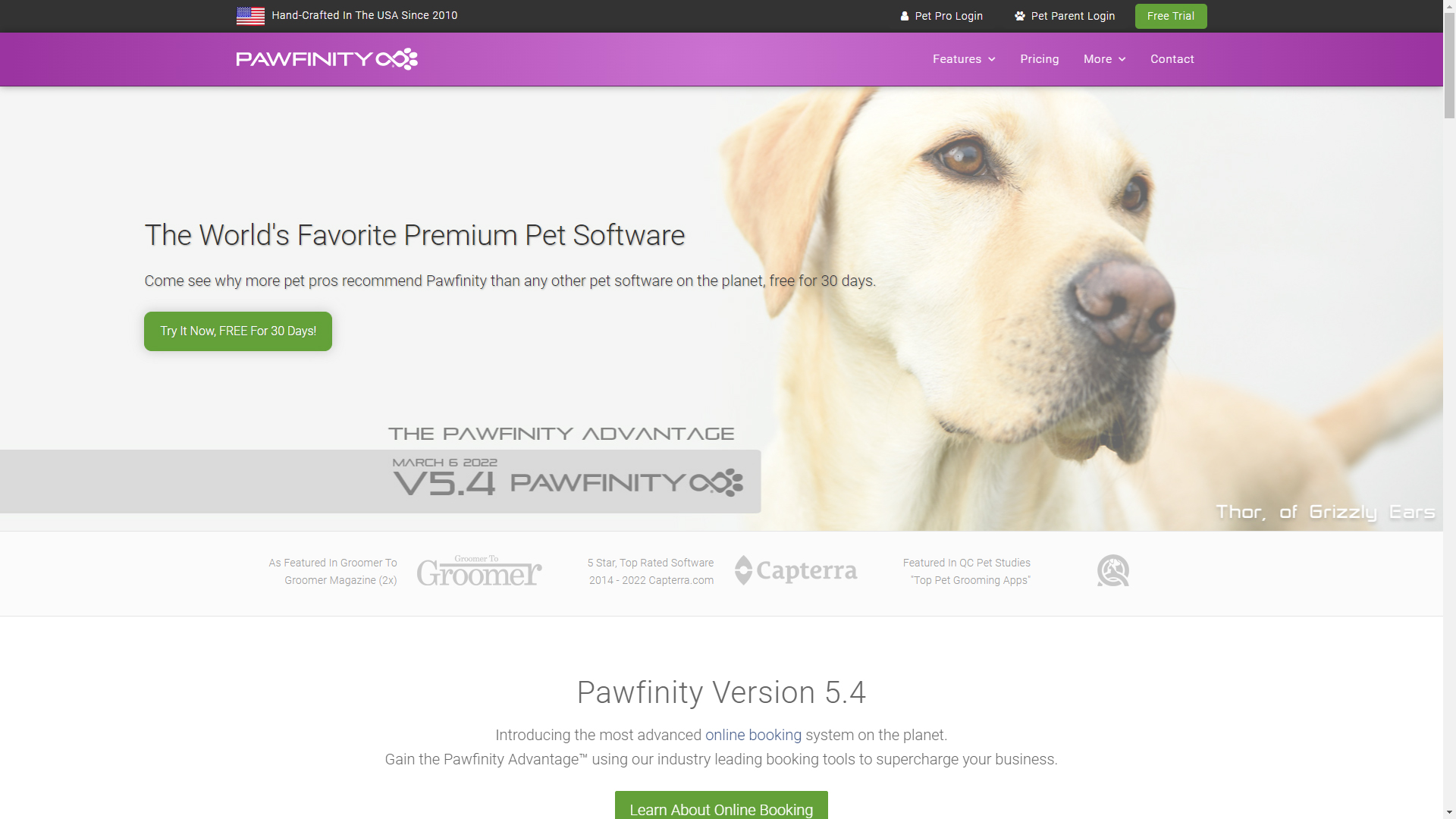 Pawfinity, the world's favorite Premium pet software