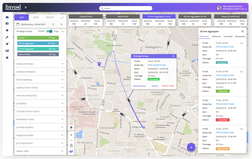 Building real-time map-based apps is a breeze with Devum. Its intuitive low-code platform offers features like drag-and-drop map components, location-based services, and seamless integration with data sources, enabling rapid development and deployment.