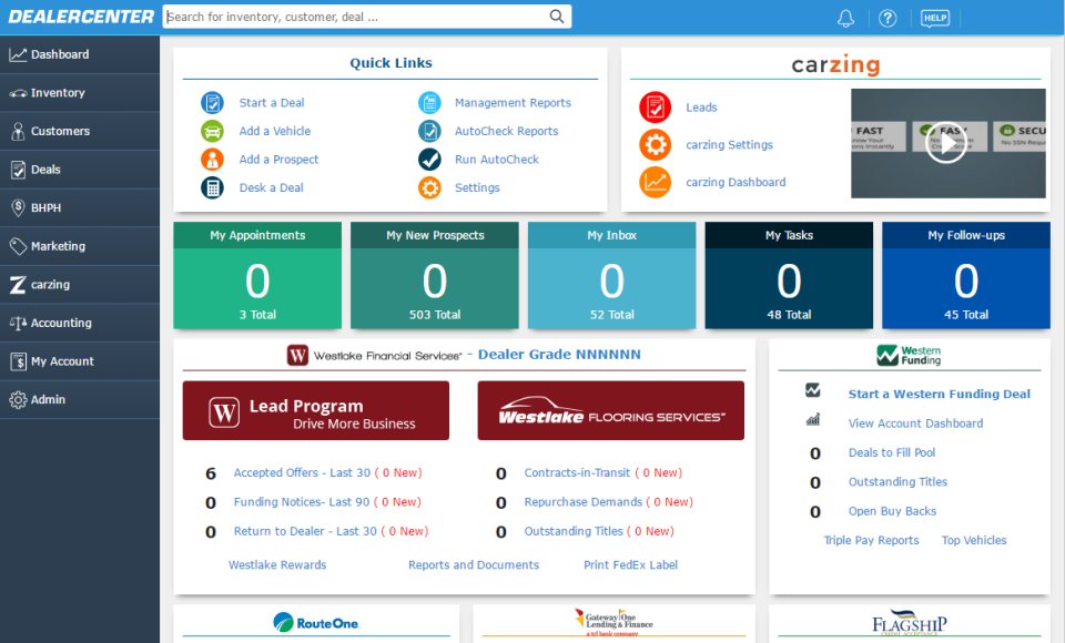 Dealertrack DMS Vs DealerCenter Comparison | GetApp