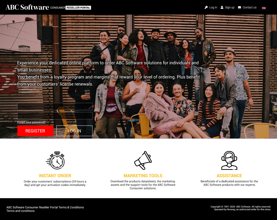 Nexway Monetize reseller portal